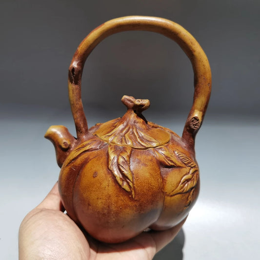 Chinese Yixing Zisha Clay Teapot  Gongchun Lifting Beam Pot  Gongchun 300ml