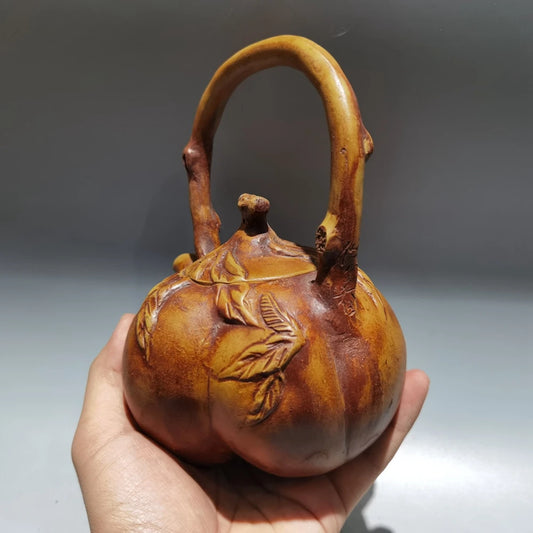 Chinese Yixing Zisha Clay Teapot  Gongchun Lifting Beam Pot  Gongchun 300ml