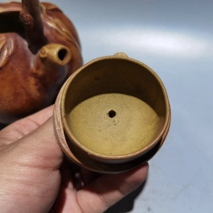 Chinese Yixing Zisha Clay Teapot  Gongchun Lifting Beam Pot  Gongchun 300ml