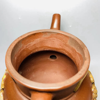 Chinese Yixing Zisha Clay Teapot  Gourd Pot Chen Mingyuan 500ml