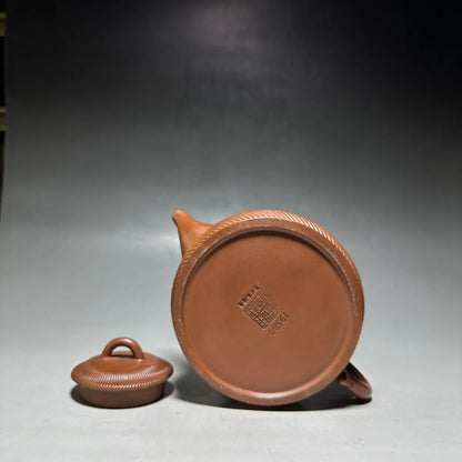 Chinese Yixing Zisha Clay Teapot  Gourd Pot Gu Jingzhou 450ml