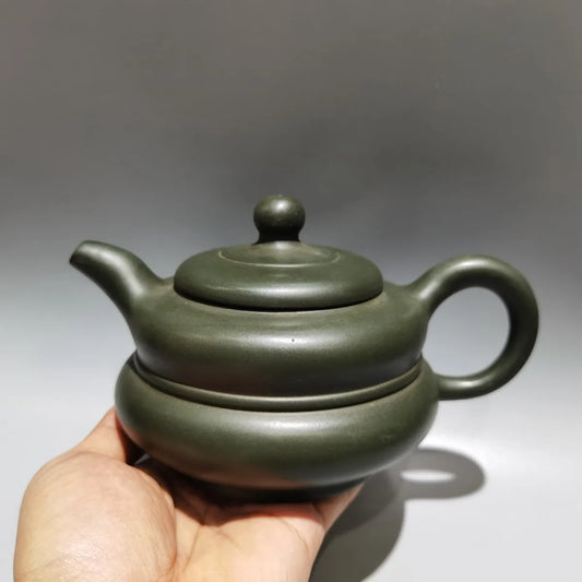 Chinese Yixing Zisha Clay Teapot  Gourd Pot Wang Yinchun 480ml
