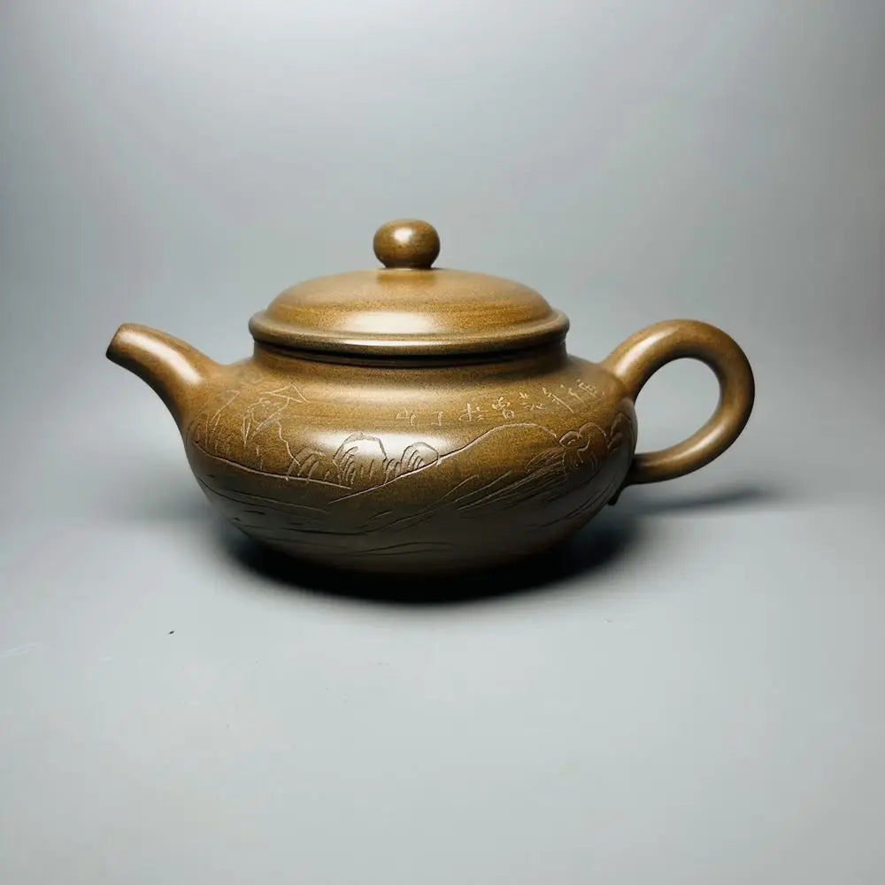 Chinese Yixing Zisha Clay Teapot  Grand Antique Pot  Gu Jingzhou 800ml