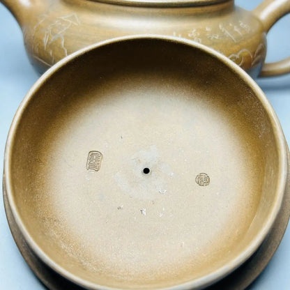 Chinese Yixing Zisha Clay Teapot  Grand Antique Pot  Gu Jingzhou 800ml