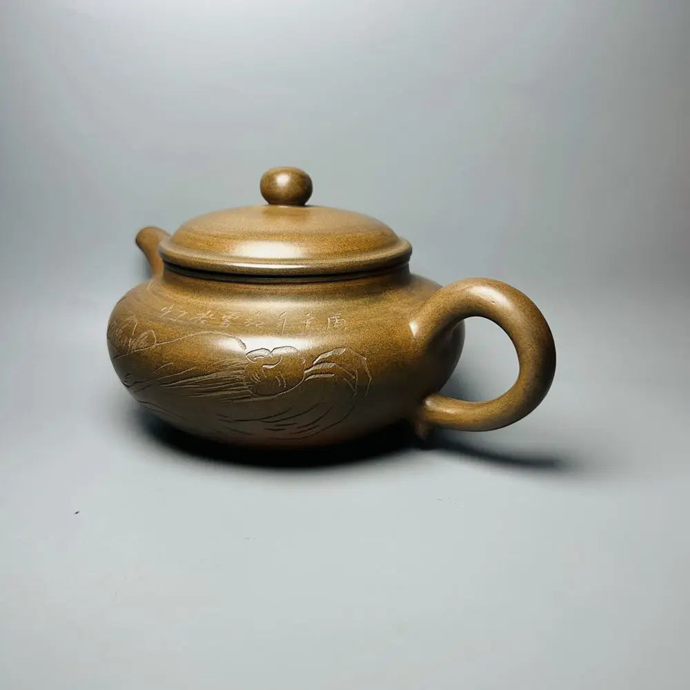 Chinese Yixing Zisha Clay Teapot  Grand Antique Pot  Gu Jingzhou 800ml