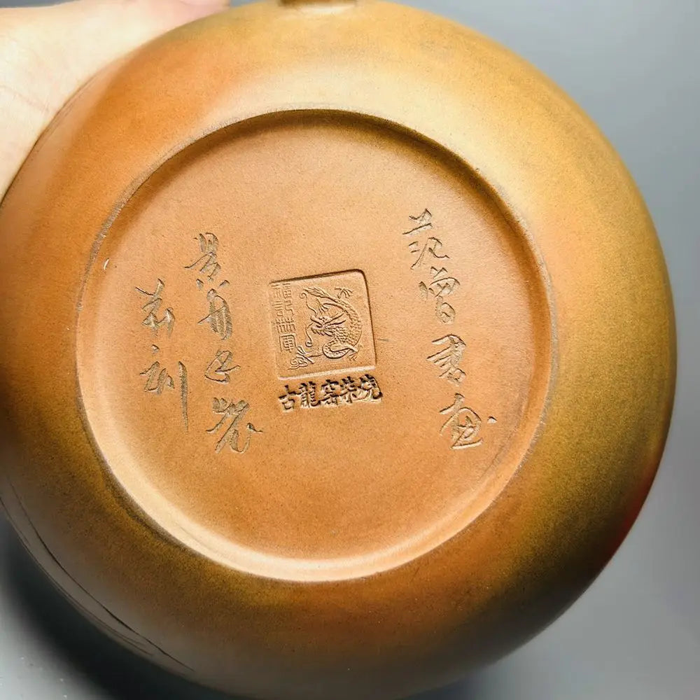 Chinese Yixing Zisha Clay Teapot  Grand Antique Pot  Gu Jingzhou 800ml