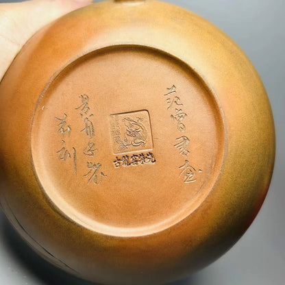 Chinese Yixing Zisha Clay Teapot  Grand Antique Pot  Gu Jingzhou 800ml
