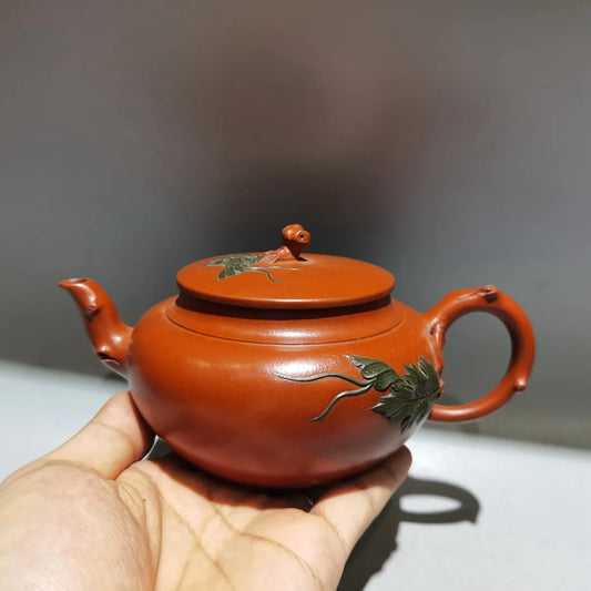 Chinese Yixing Zisha Clay Teapot  Grape Pot Wu Yungen 300ml