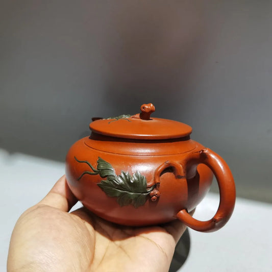 Chinese Yixing Zisha Clay Teapot  Grape Pot Wu Yungen 300ml