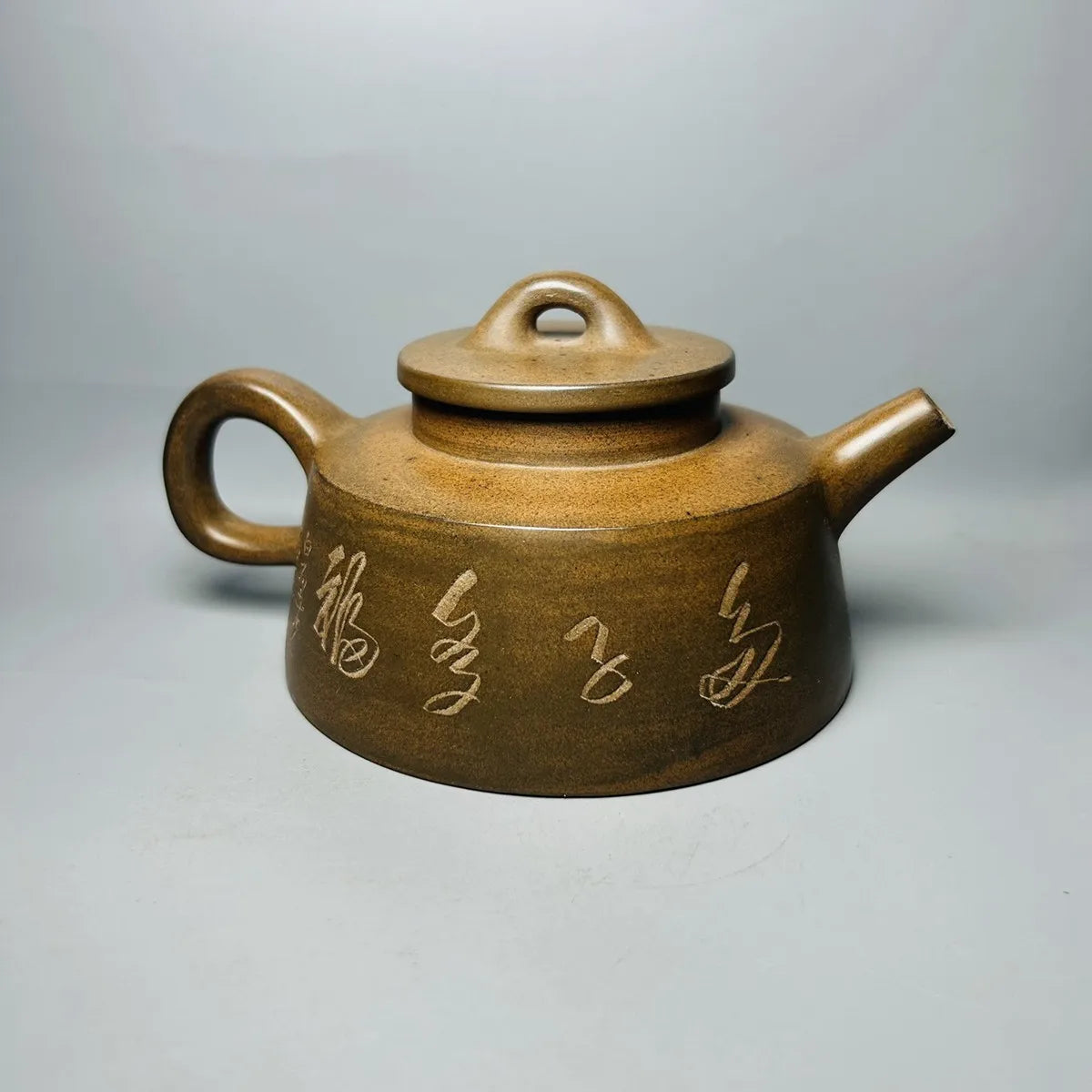 Chinese Yixing Zisha Clay Teapot Gu Long Kiln Chai Shao Children Pot Gu Jingzhou 500ml