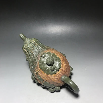 Chinese Yixing Zisha Clay Teapot  Guagua Laicai Pot  Wang Yinxian 450ml