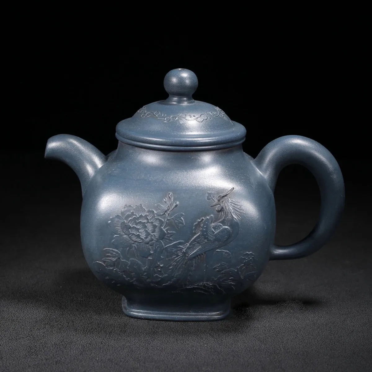 Chinese Yixing Zisha Clay Teapot  Guose Tianxiang Pot  Zhou Guizhen 400ml