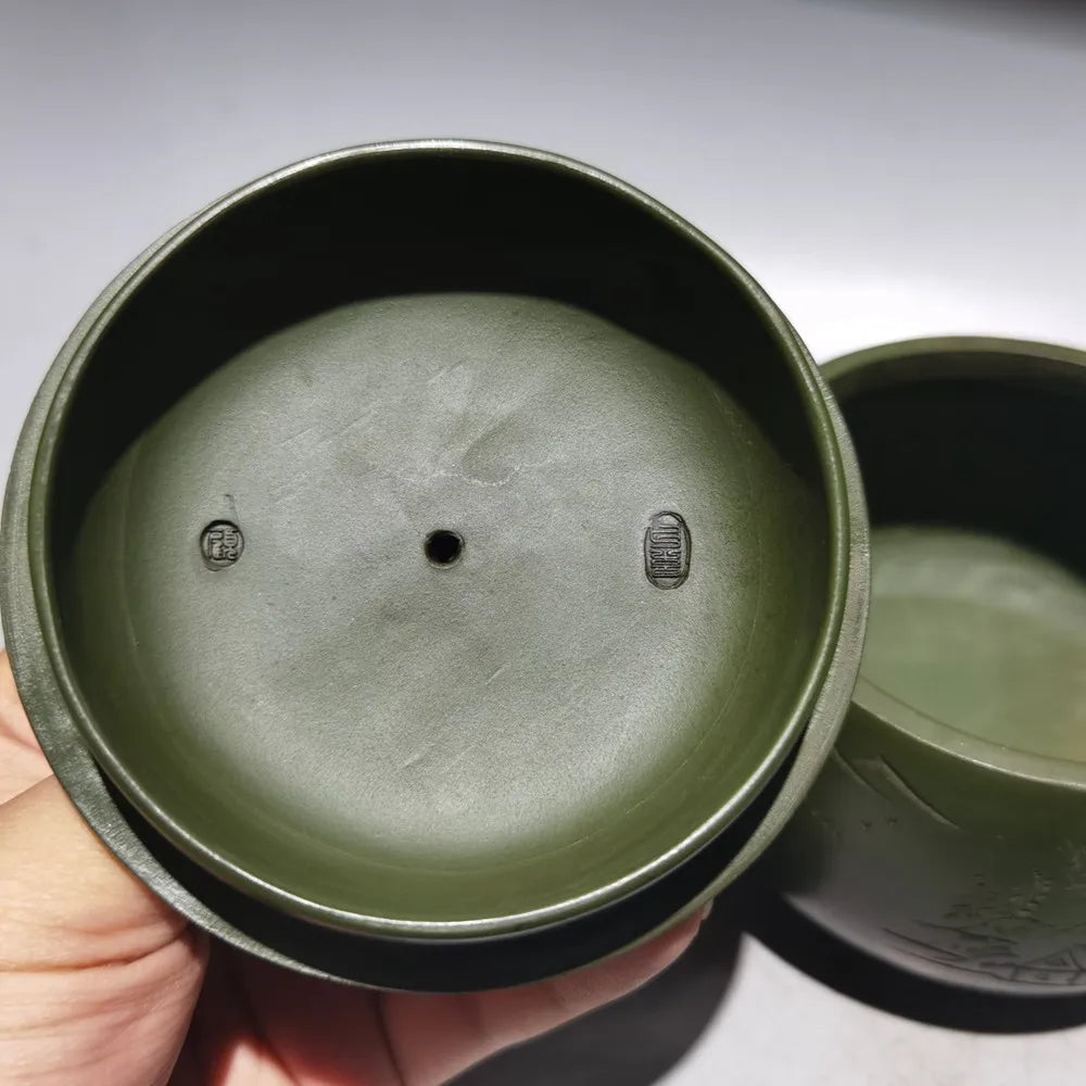 Chinese Yixing Zisha Clay Teapot  Hanwa Pot Gu Jingzhou 380ml
