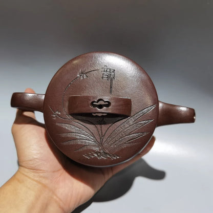 Chinese Yixing Zisha Clay Teapot  Hanwa Pot Gu Jingzhou 420ml