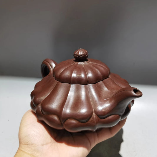 Chinese Yixing Zisha Clay Teapot  HeLing Pot Shi Xiaoma 420ml