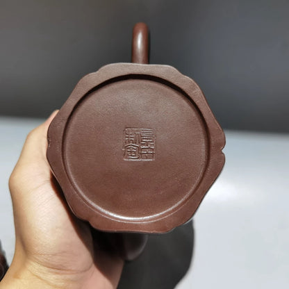 Chinese Yixing Zisha Clay Teapot  Hetianxia Pot Gu Jingzhou 400ml