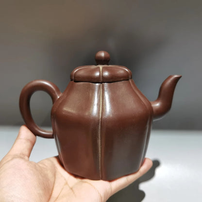 Chinese Yixing Zisha Clay Teapot  Hetianxia Pot Gu Jingzhou 400ml