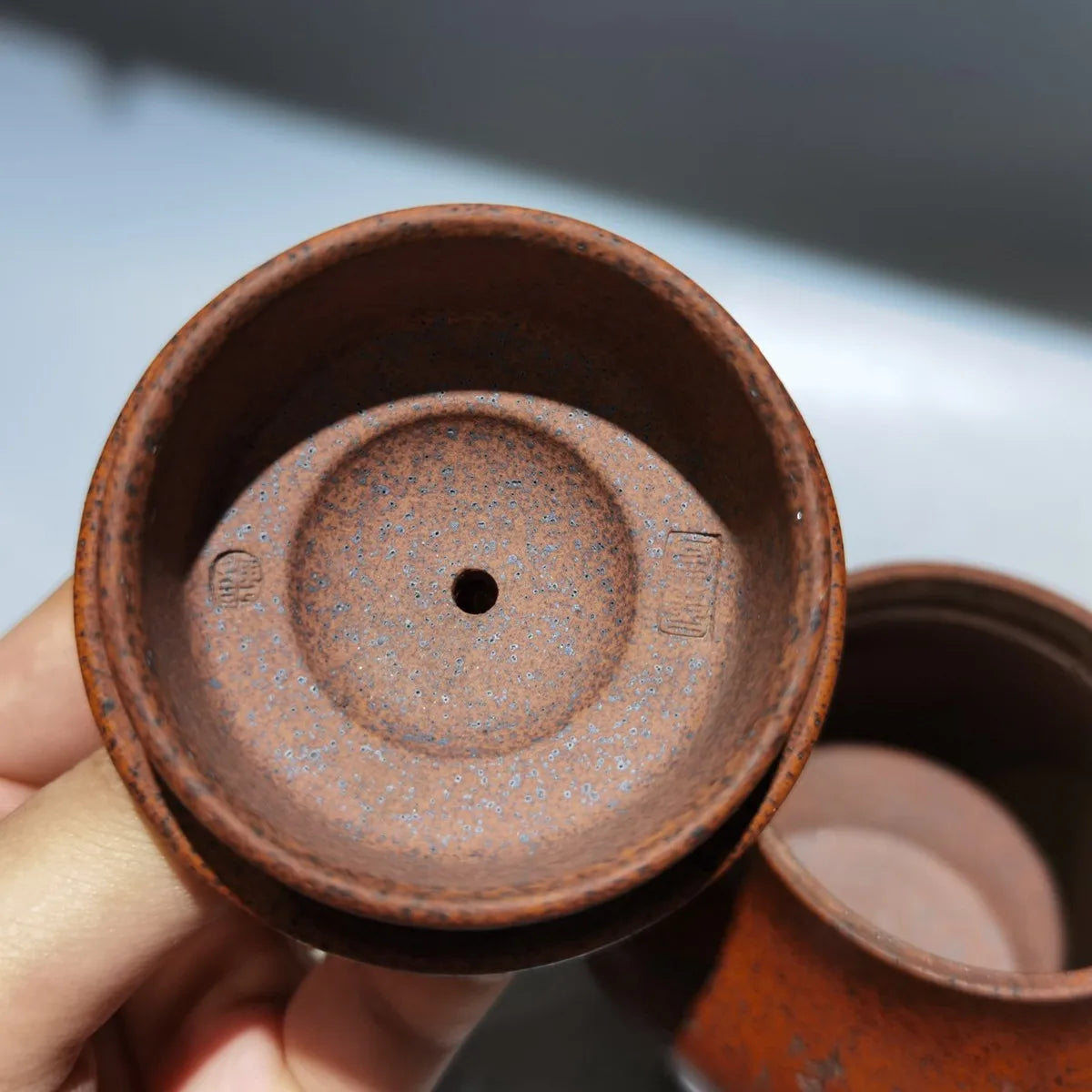Chinese Yixing Zisha Clay Teapot Hexagonal Pot Gu Jingzhou 260ml