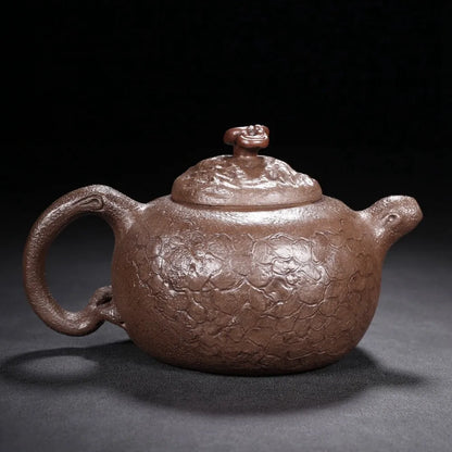 Chinese Yixing Zisha Clay Teapot  Hexagonal Pot Jinding trademark 500ml
