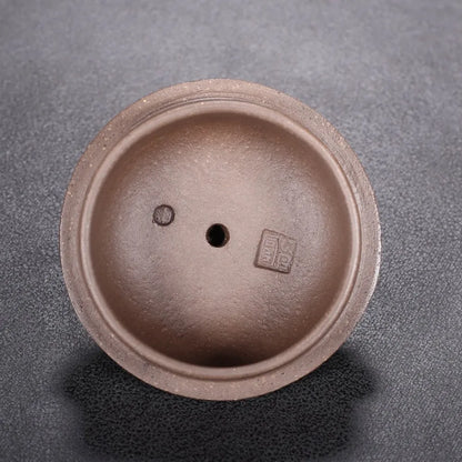 Chinese Yixing Zisha Clay Teapot  Hexagonal Pot Jinding trademark 500ml