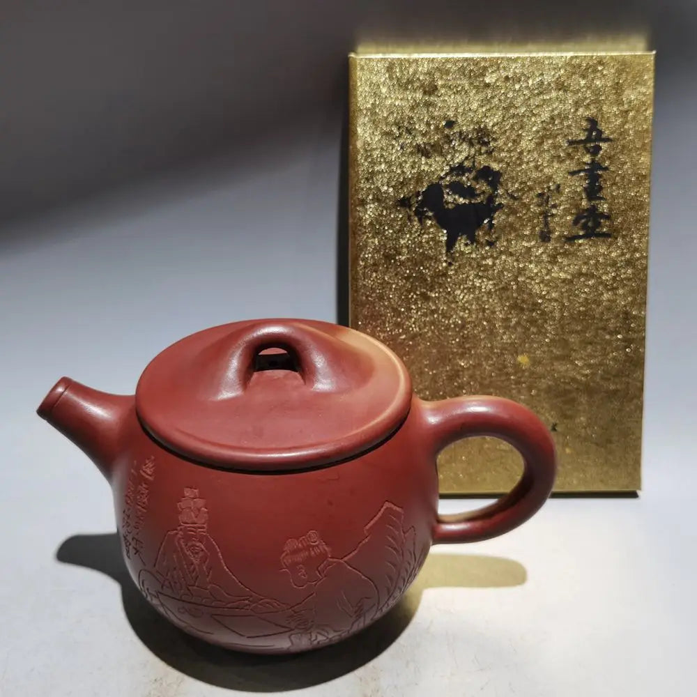 Chinese Yixing Zisha Clay Teapot  High Stone Ladle Pot  Fan Zeng 450ml