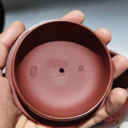 Chinese Yixing Zisha Clay Teapot  High Stone Ladle Pot  Fan Zeng 450ml