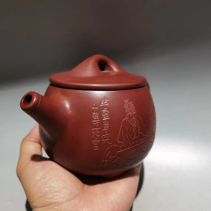 Chinese Yixing Zisha Clay Teapot  High Stone Ladle Pot  Fan Zeng 450ml