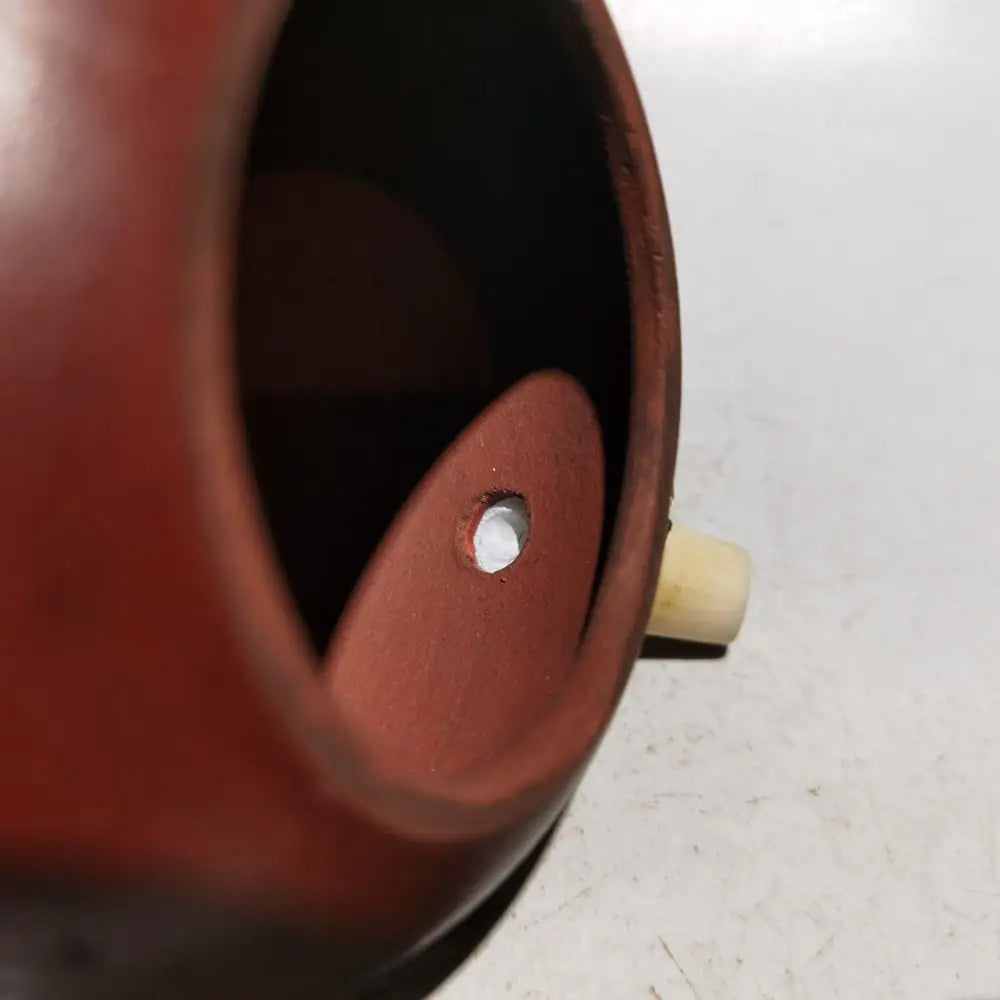 Chinese Yixing Zisha Clay Teapot  Inlaid Jade Pot Gu Jingzhou 280ml