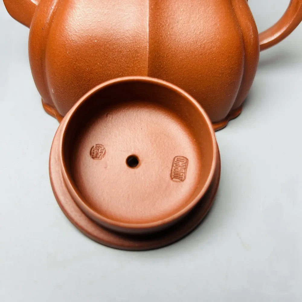 Chinese Yixing Zisha Clay Teapot  Jinbao Ruyi Pot  Gu Jingzhou 320ml