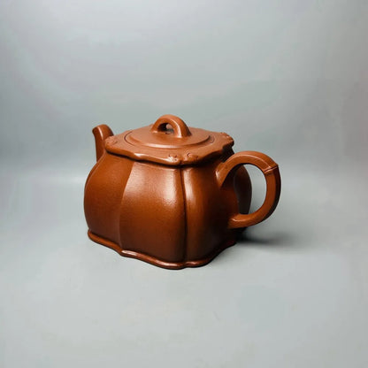 Chinese Yixing Zisha Clay Teapot  Jinbao Ruyi Pot  Gu Jingzhou 320ml