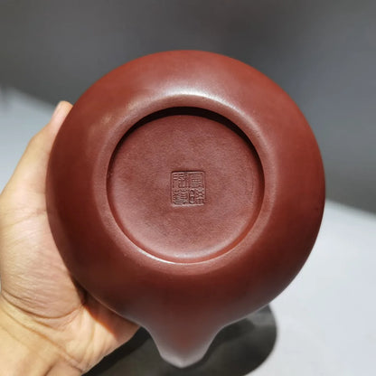 Chinese Yixing Zisha Clay Teapot  Jingzhou Lifting Beam Pot Gu Jingzhou 300ml