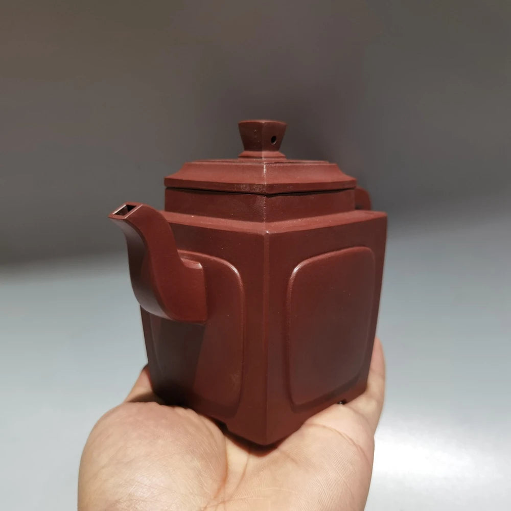 Chinese Yixing Zisha Clay Teapot  Kuifang Pot Gu Shaopei 280ml