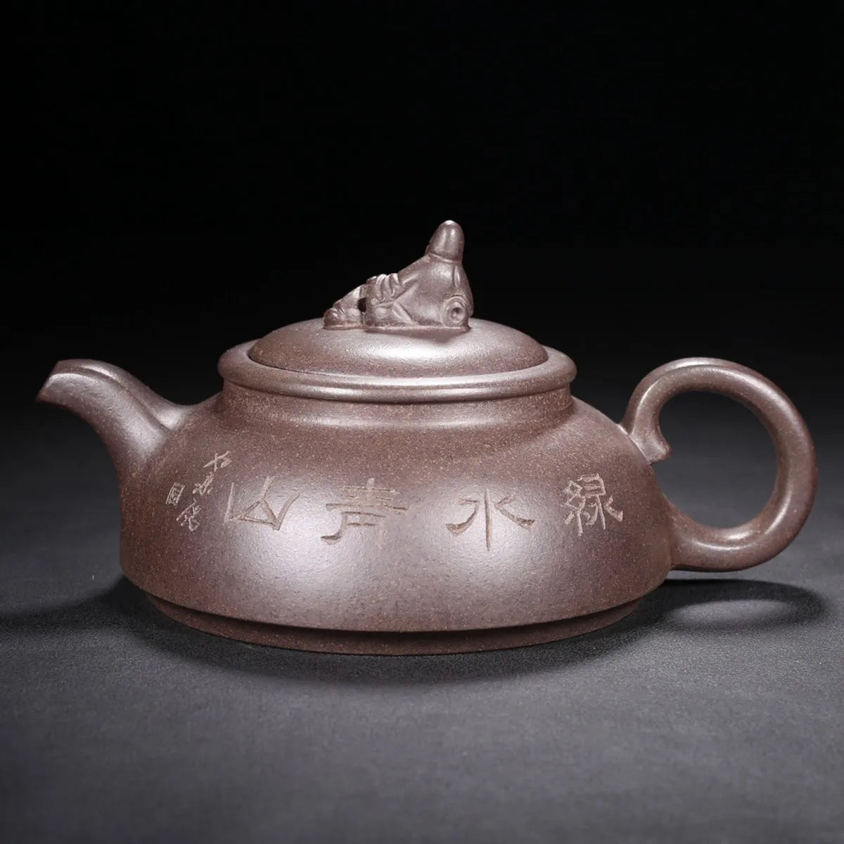 Chinese Yixing Zisha Clay Teapot  Li Bai Drunken Liquor Pot Gu Jingzhou 300ml