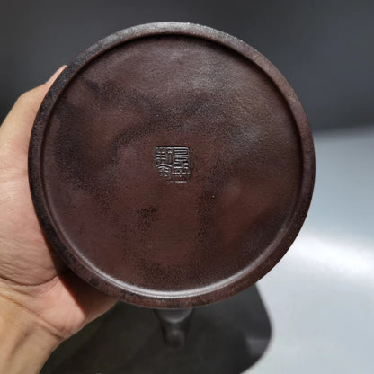 Chinese Yixing Zisha Clay Teapot  Lifting Beam Pot Gu Jingzhou 360ml