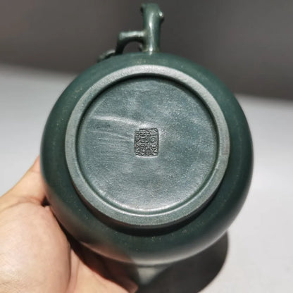 Chinese Yixing Zisha Clay Teapot  Longevity Peach Pot Gu Degen 550ml