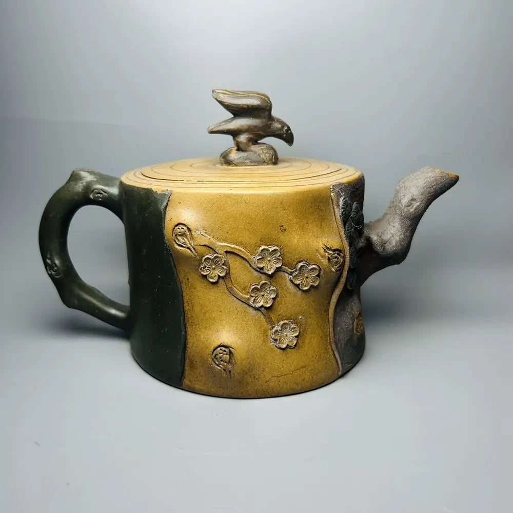 Chinese Yixing Zisha Clay Teapot  Longevity peach Pot Jiang Rong 460ml