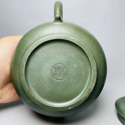 Chinese Yixing Zisha Clay Teapot  Longevity peach Pot  Jinding Trademark 400ml