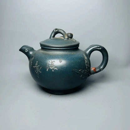 Chinese Yixing Zisha Clay Teapot  Longevity peach Pot  Wang Yinxian 380ml
