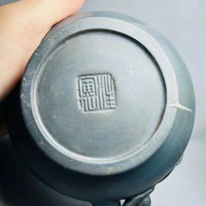 Chinese Yixing Zisha Clay Teapot  Longevity peach Pot  Wang Yinxian 380ml