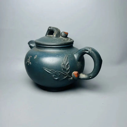 Chinese Yixing Zisha Clay Teapot  Longevity peach Pot  Wang Yinxian 380ml