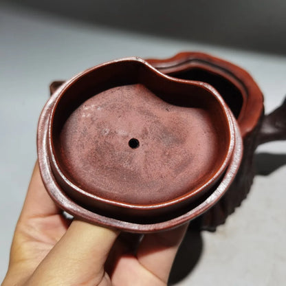 Chinese Yixing Zisha Clay Teapot  Loose Pile Pot Wang Youlan 480ml