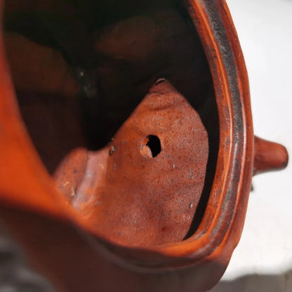 Chinese Yixing Zisha Clay Teapot  Loose Pile Pot Wang Youlan 480ml