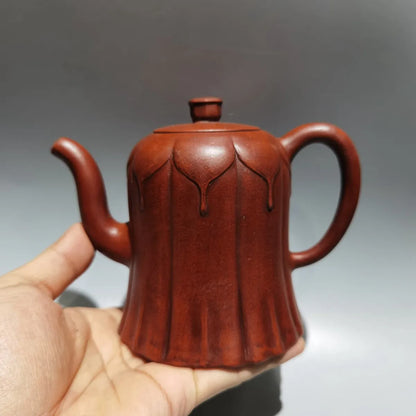 Chinese Yixing Zisha Clay Teapot  Lotus Pot Chen Mingyuan 360ml