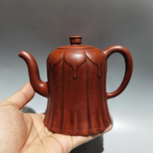 Chinese Yixing Zisha Clay Teapot  Lotus Pot Chen Mingyuan 360ml