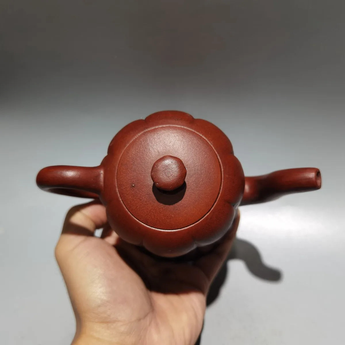 Chinese Yixing Zisha Clay Teapot  Lotus Pot Chen Mingyuan 360ml