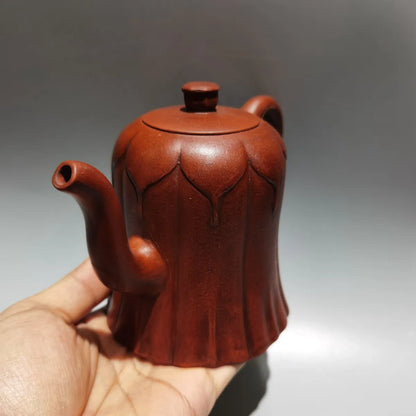 Chinese Yixing Zisha Clay Teapot  Lotus Pot Chen Mingyuan 360ml