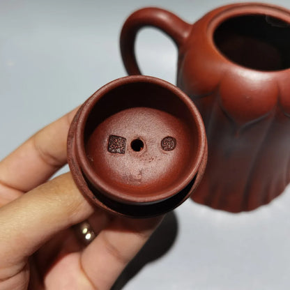 Chinese Yixing Zisha Clay Teapot  Lotus Pot Chen Mingyuan 360ml
