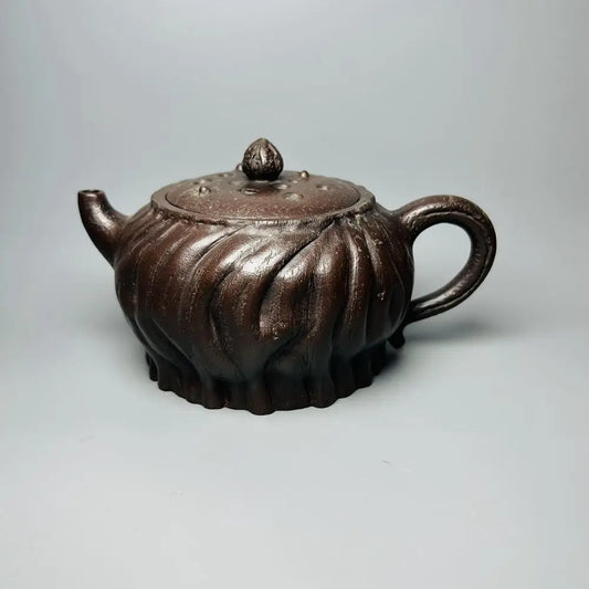 Chinese Yixing Zisha Clay Teapot  Lotus Seed Pot Pei Shimin 400ml