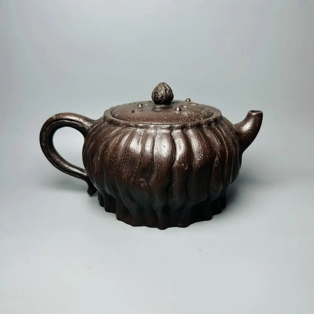 Chinese Yixing Zisha Clay Teapot  Lotus Seed Pot Pei Shimin 400ml