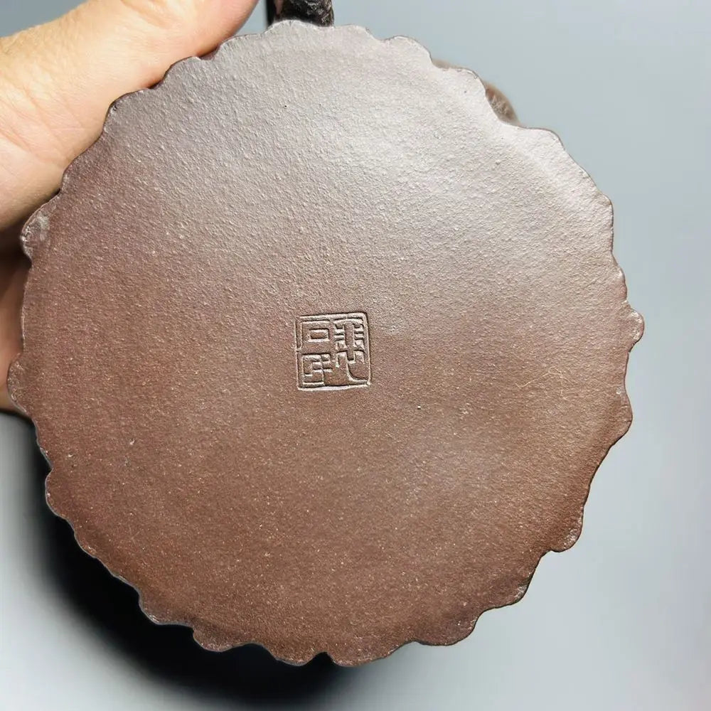Chinese Yixing Zisha Clay Teapot  Lotus Seed Pot Pei Shimin 400ml